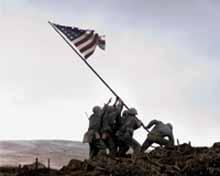 fotogramma dal film di C. Eastwood “Flag of Our Fathers”